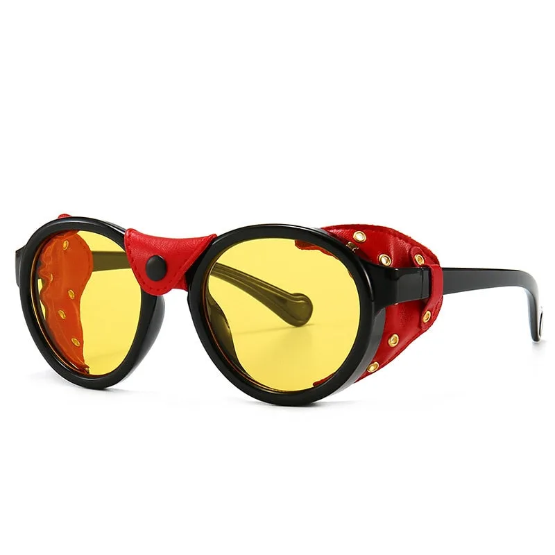 View 4 — Men’s retro steampunk sunglasses