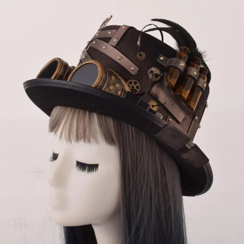 View 5 — Steampunk hat — inventor