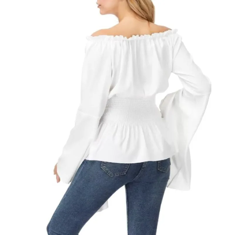View 3 — Women’s steampunk shirt — Renaissance