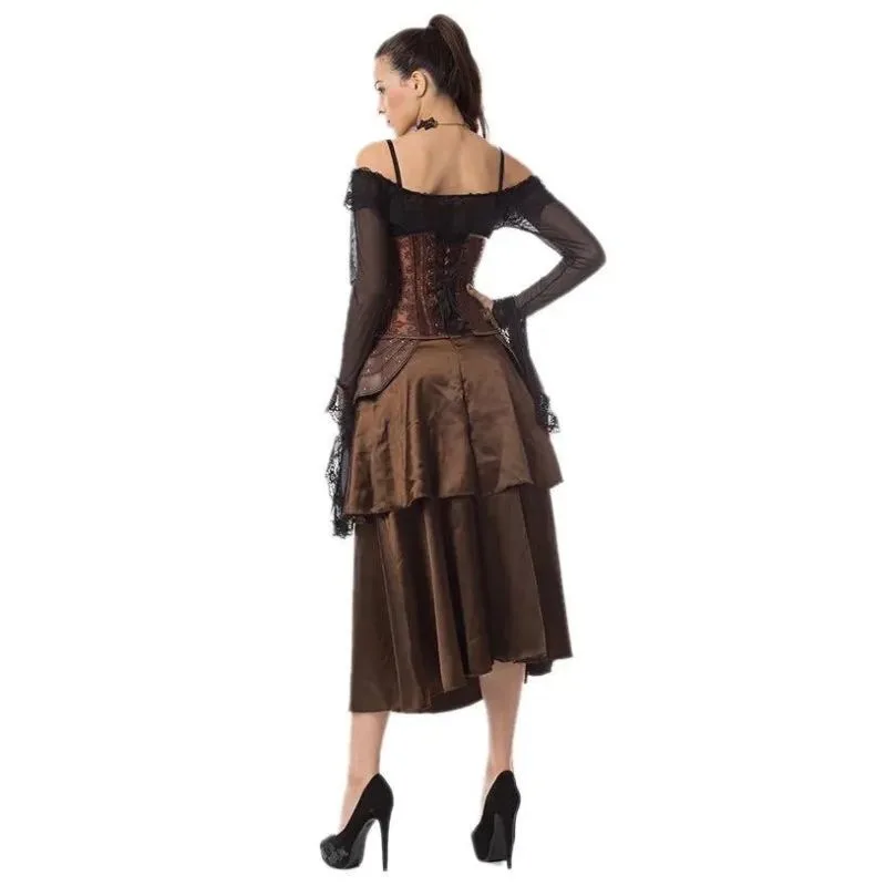 View 2 — Women’s steampunk skirt — Pirate