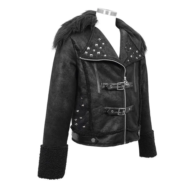 View 5 — Gothic steampunk jacket — punk decadent