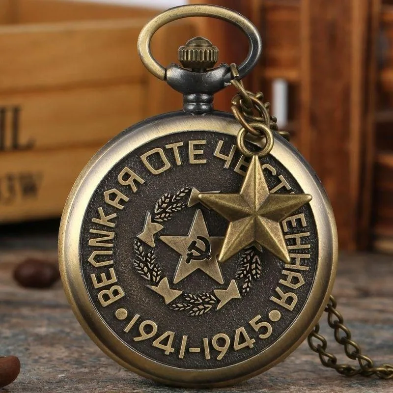View 4 — Steampunk watch — pocket Soviet