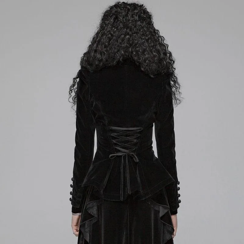 View 6 — Women’s gothic steampunk jacket