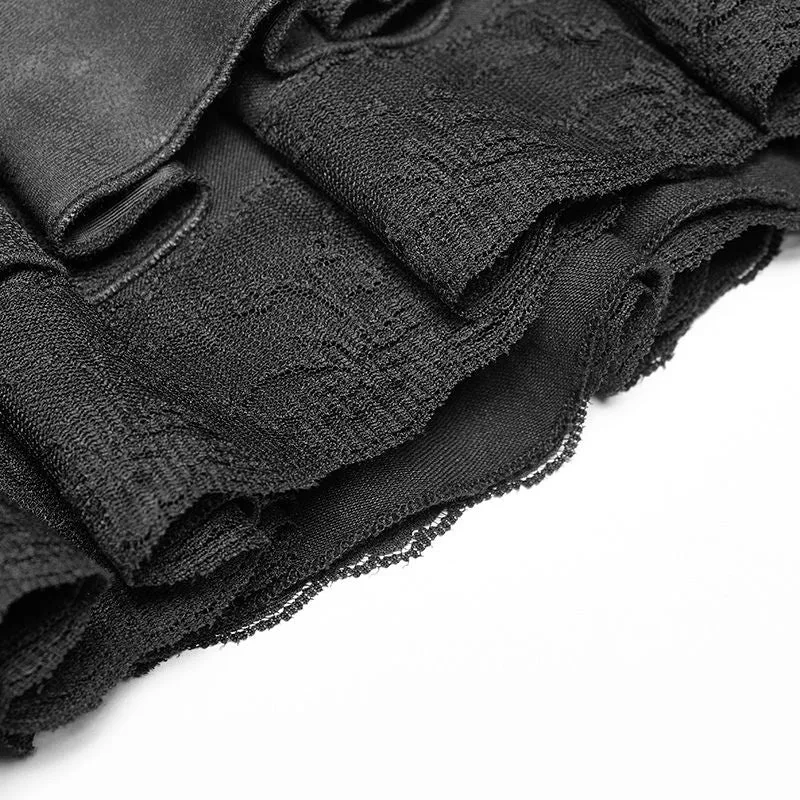 View 5 — Women’s gothic steampunk skirt