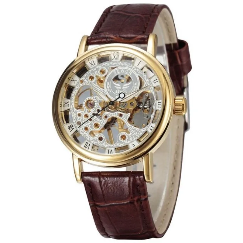 View 11 — Men’s steampunk watch — Skeleton