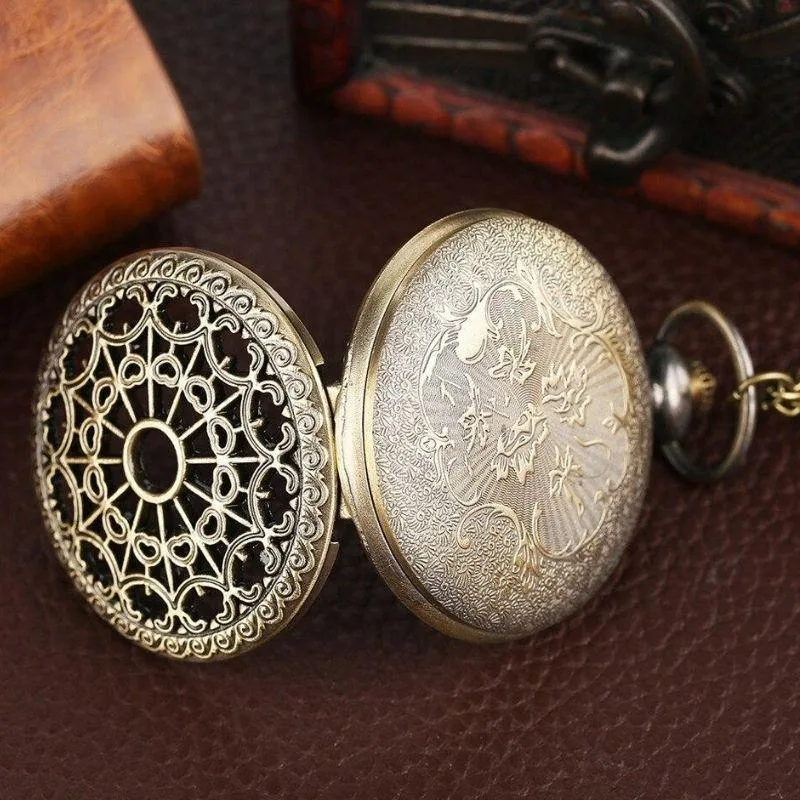 View 4 — Women’s vintage-style steampunk watch — pendant