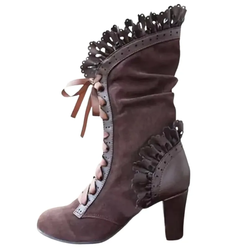 View 11 — Victorian steampunk ankle boots