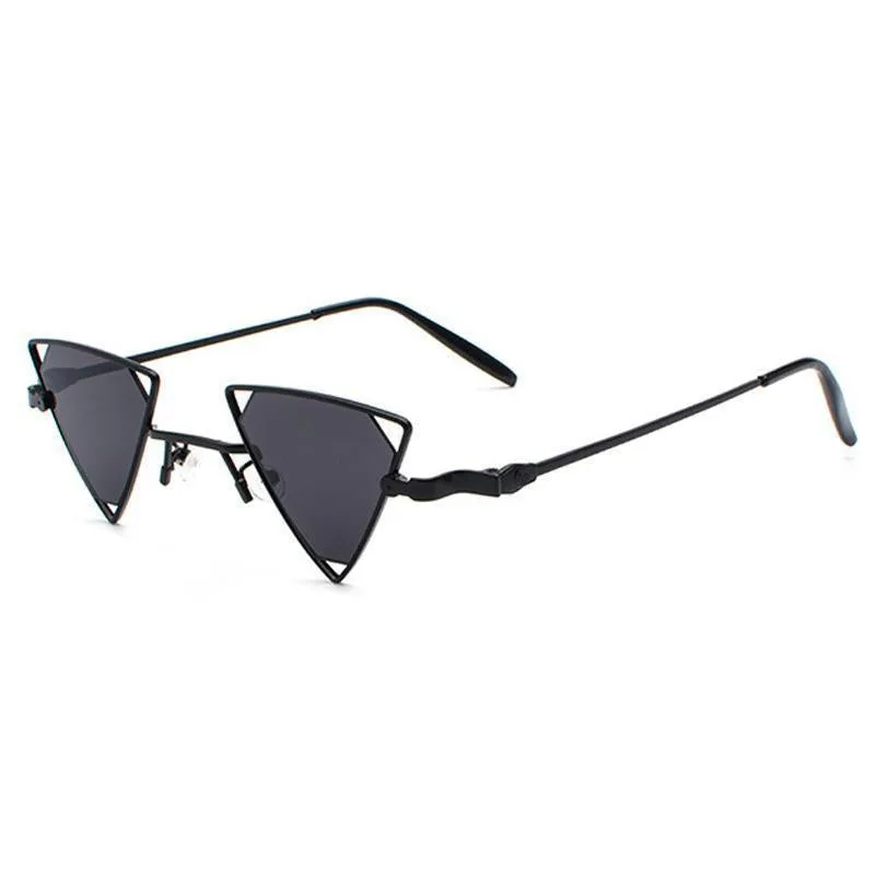 View 8 — Steampunk sunglasses — triangular