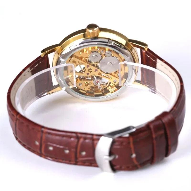 View 13 — Men’s steampunk watch — Skeleton