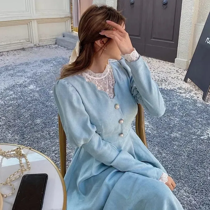 View 4 — Vintage-style steampunk dress — spirit