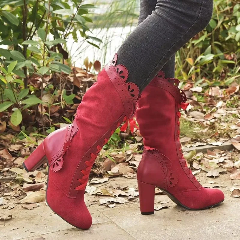 View 6 — Victorian steampunk ankle boots