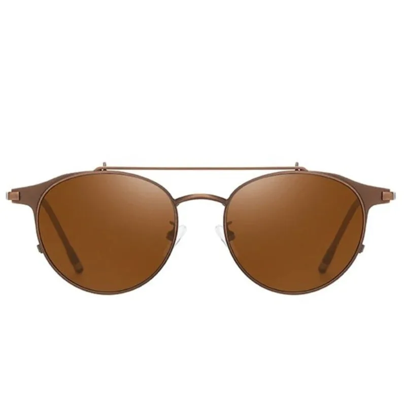 View 14 — Steampunk sunglasses — double bridge