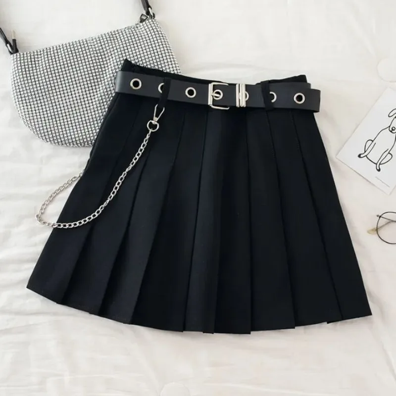 View 3 — Women’s steampunk skirt — punk