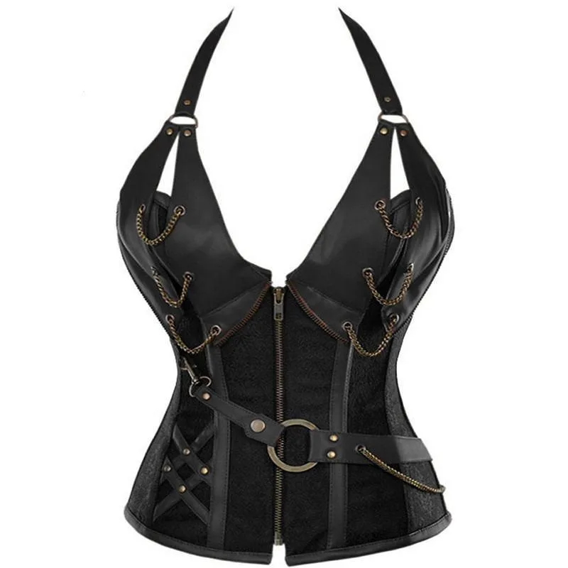 Steampunk corset — large size