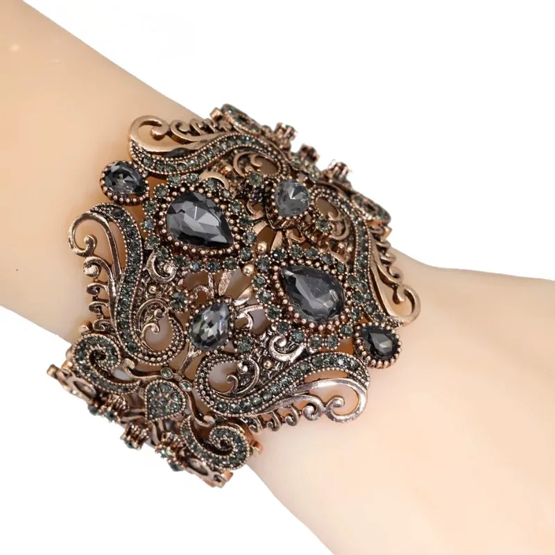 View 4 — Victorian steampunk bracelet — bead