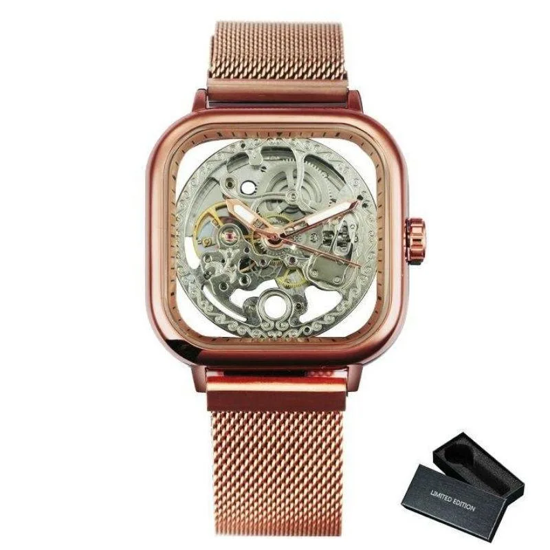 View 10 — Steampunk watch — visible movement