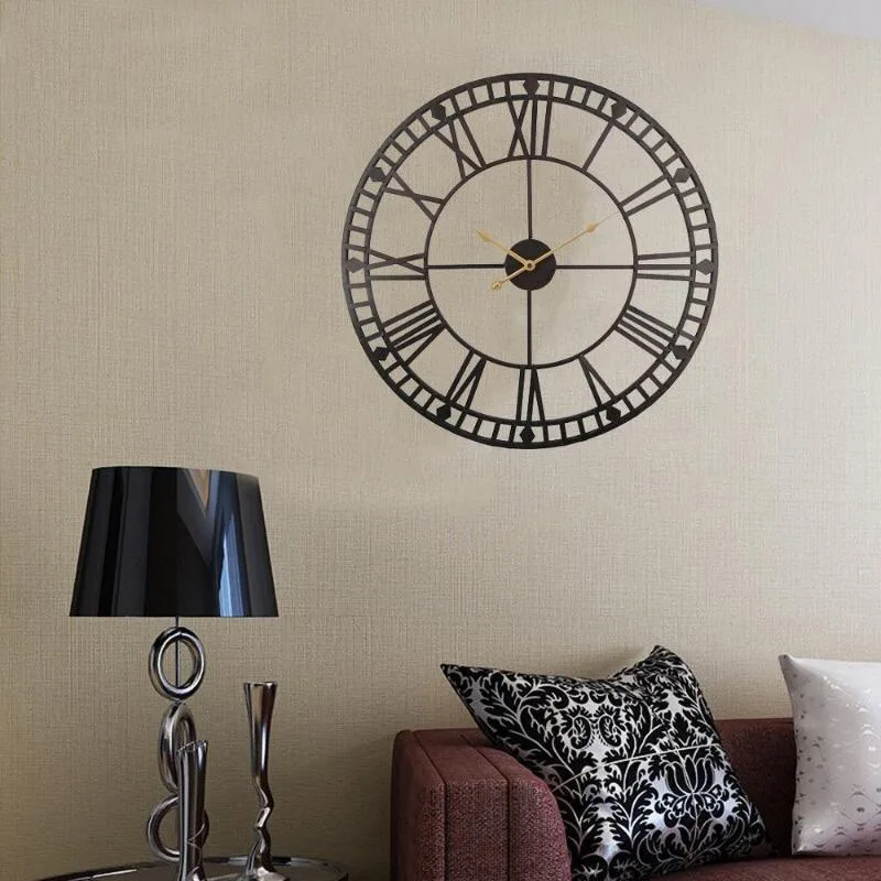 View 2 — Vintage-style steampunk clock — 60 cm