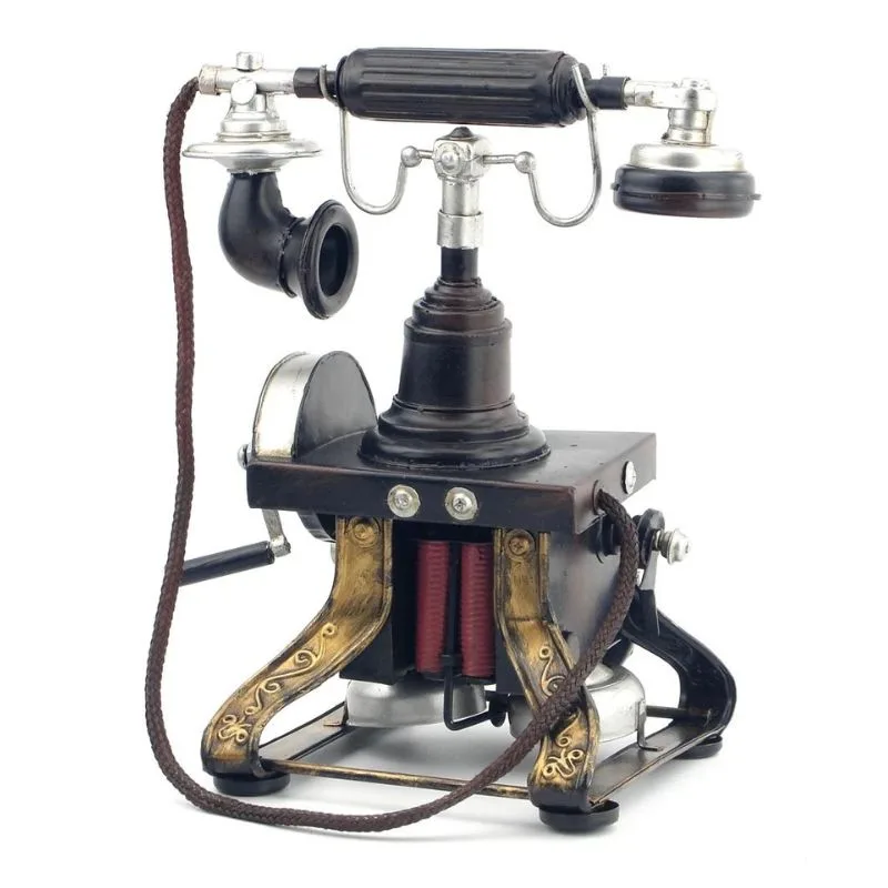 View 3 — Antique-style steampunk replica phone