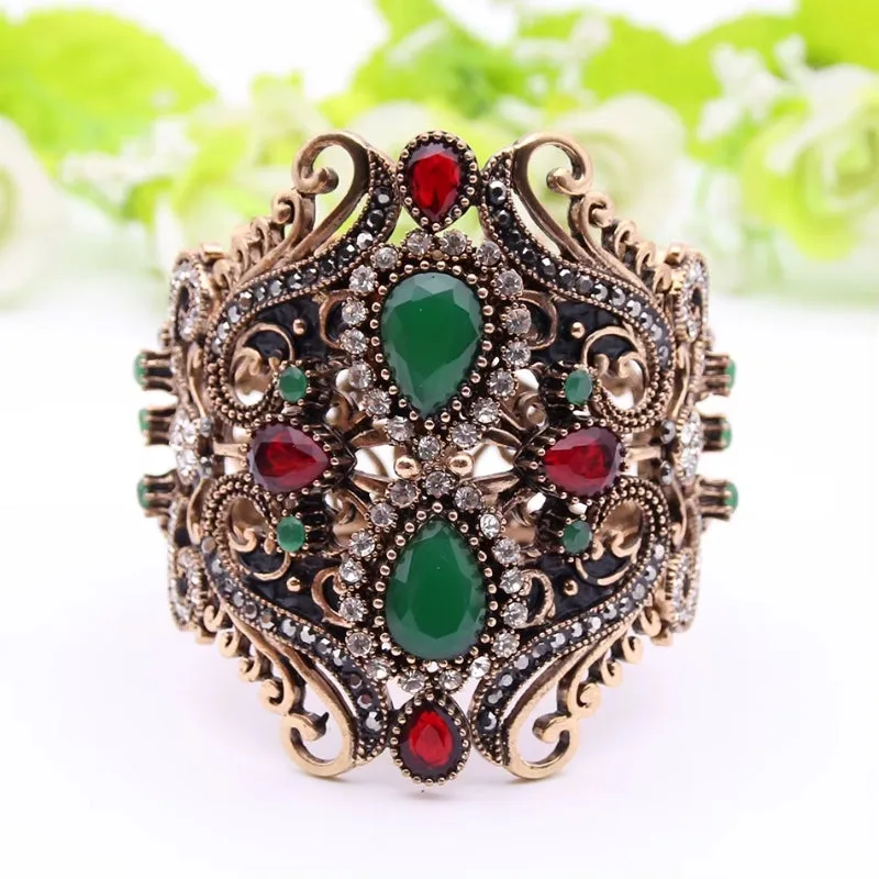 View 6 — Victorian steampunk bracelet — bead