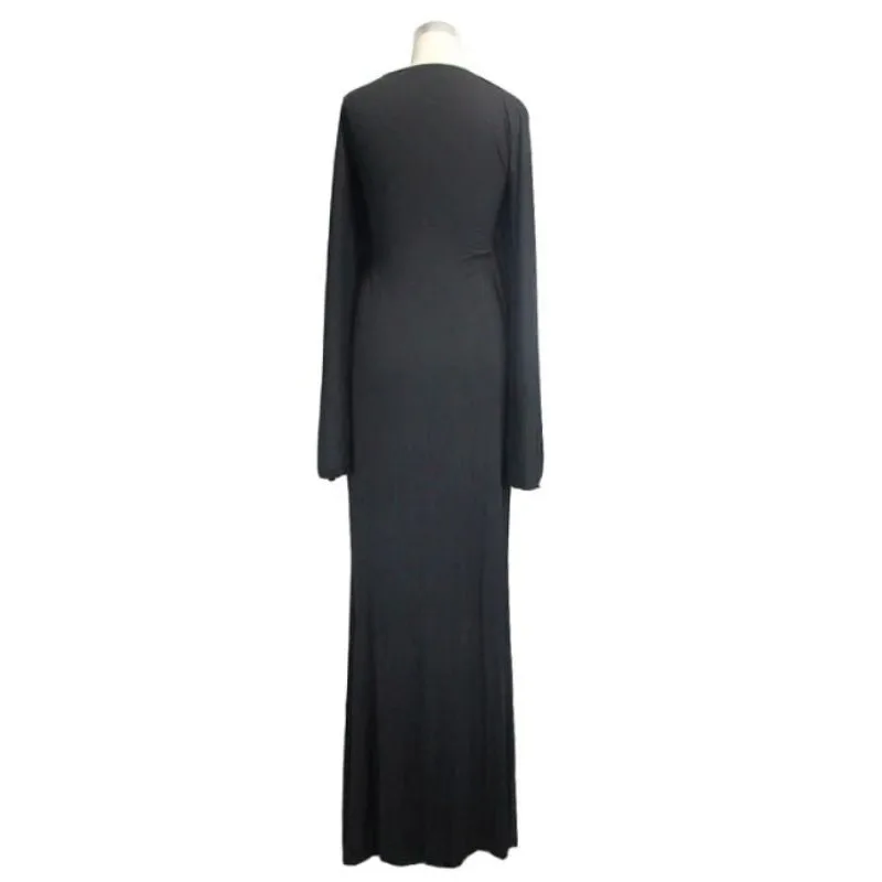 View 6 — Victorian steampunk dress — black