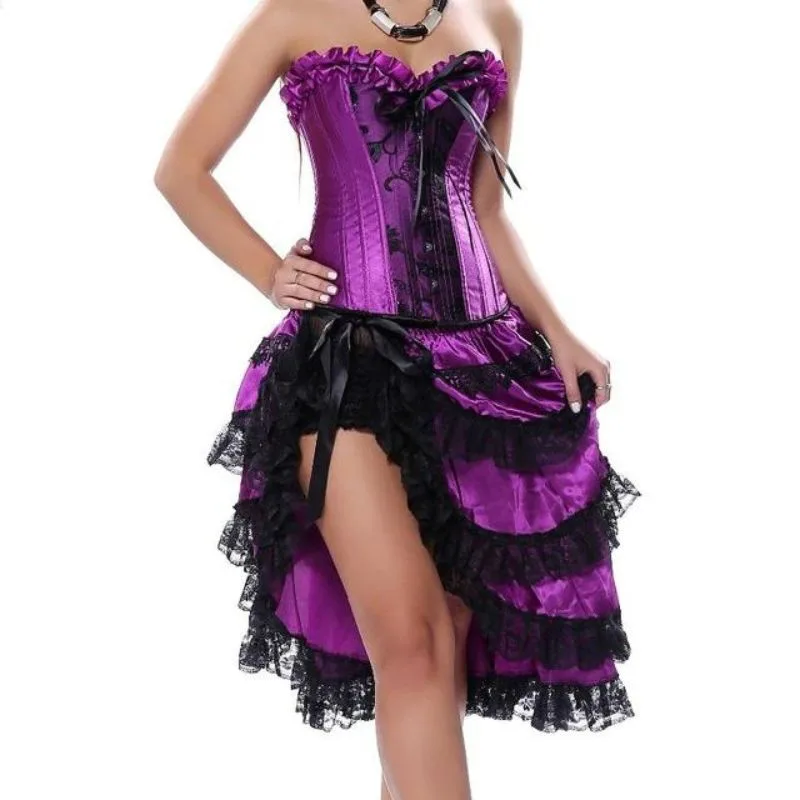View 3 — Steampunk dress — Cabaret Burlesque