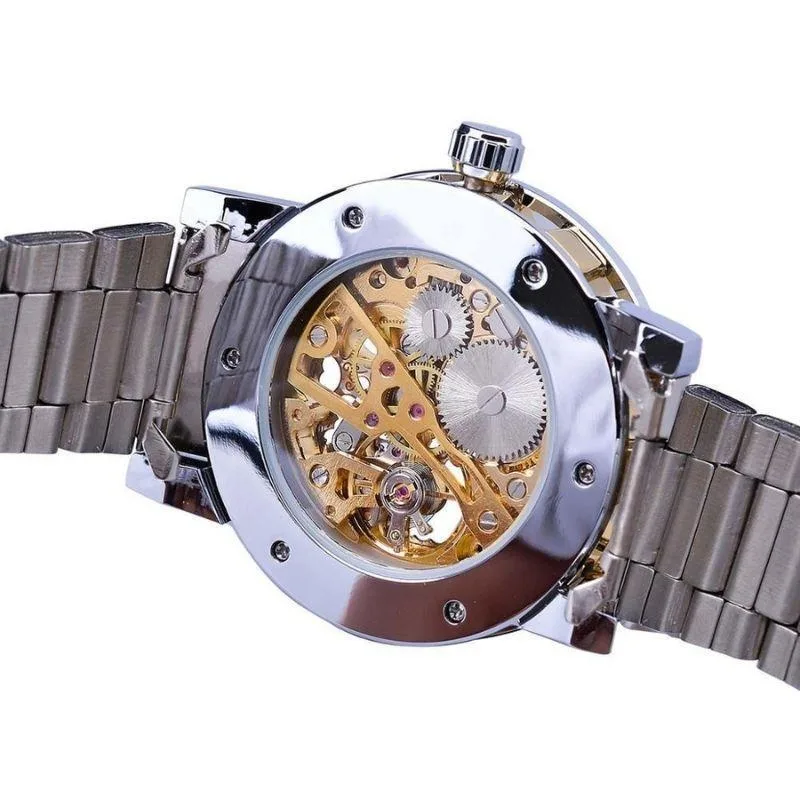 View 3 — Steampunk watch — elegant style