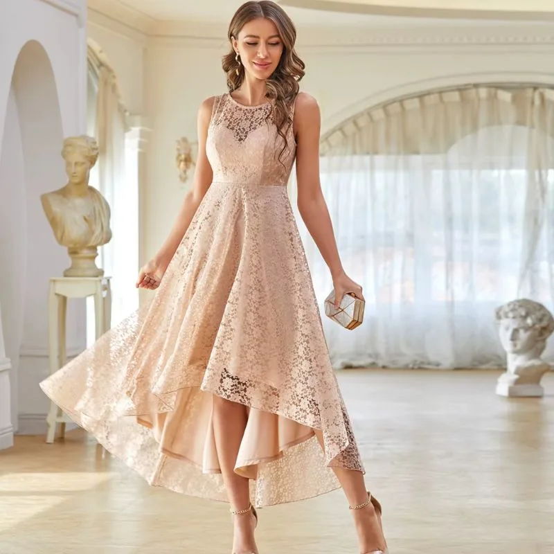Steampunk dress — beige