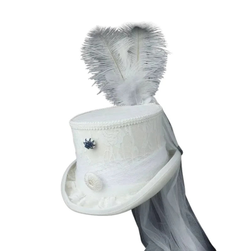 Steampunk hat — bridal