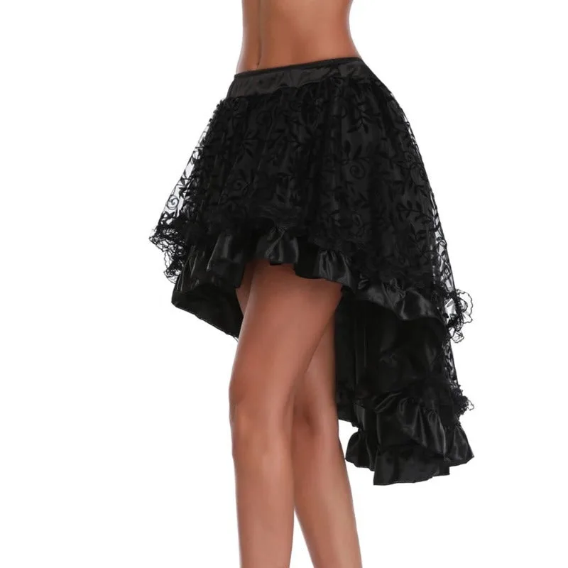 Gothic steampunk skirt — Tulle