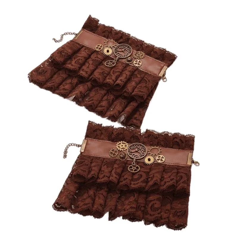View 5 — Steampunk lace Gloves