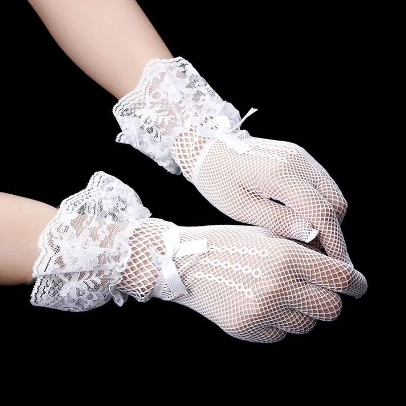 View 2 — Steampunk glove — lace white