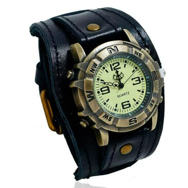 View 4 — Men’s steampunk watch — bracelet