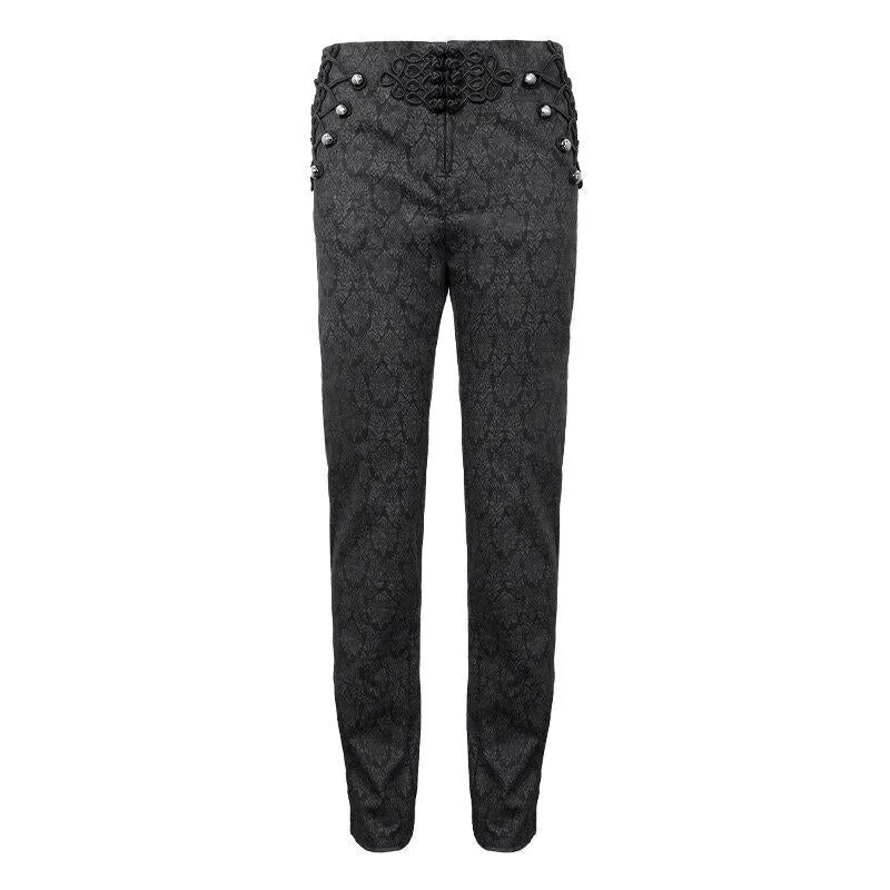 View 5 — Men’s Victorian steampunk trousers
