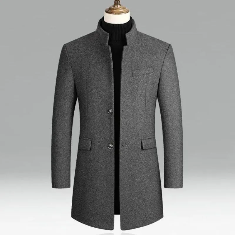 View 3 — Men’s vintage-style steampunk coat