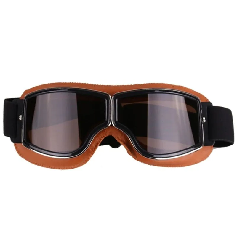 View 8 — Retro steampunk glasses — motorcycle