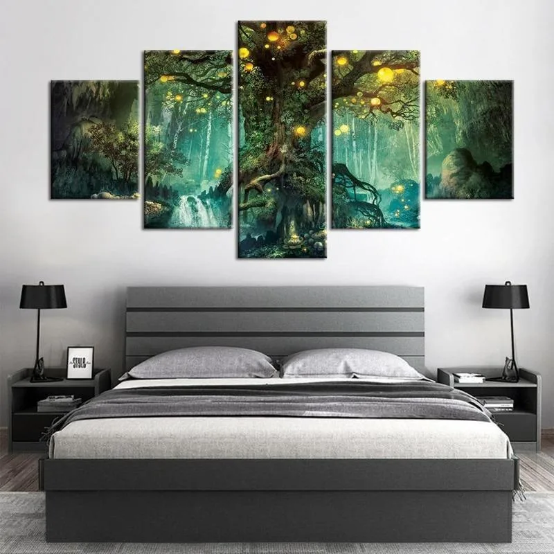 Steampunk wall art — XXL tree life