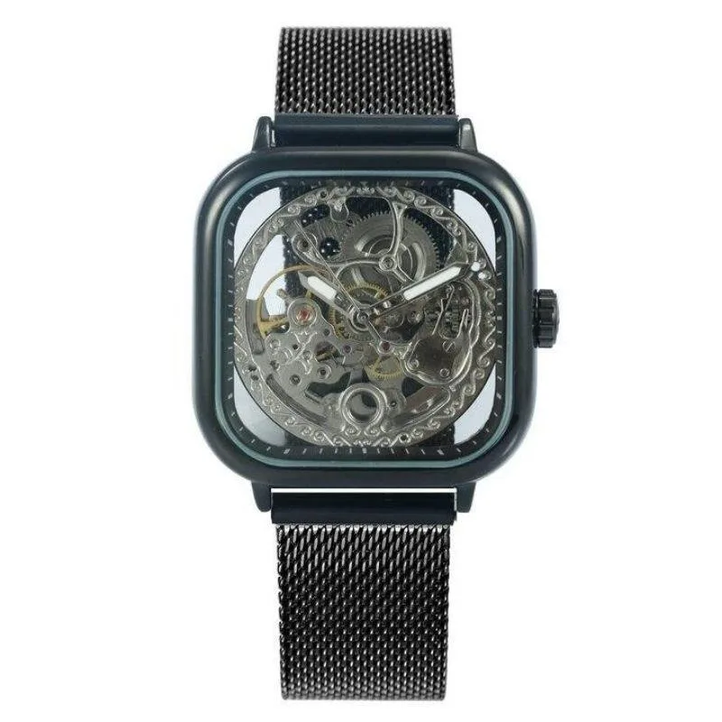 View 6 — Steampunk watch — visible movement