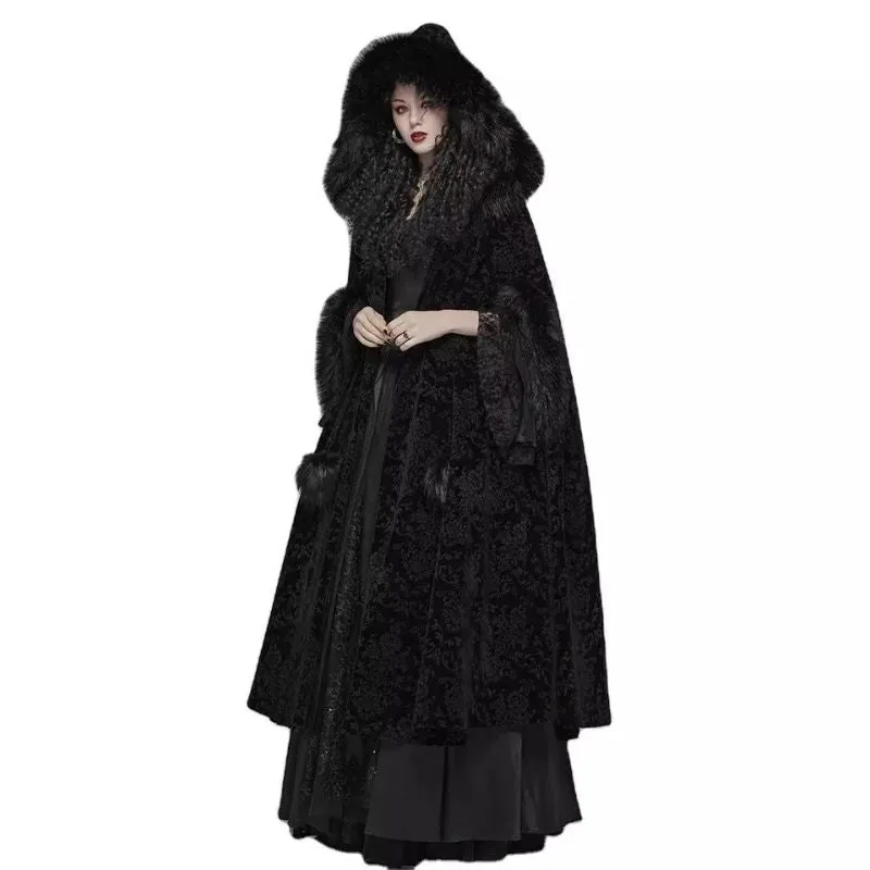 Women’s gothic steampunk coat — Cape