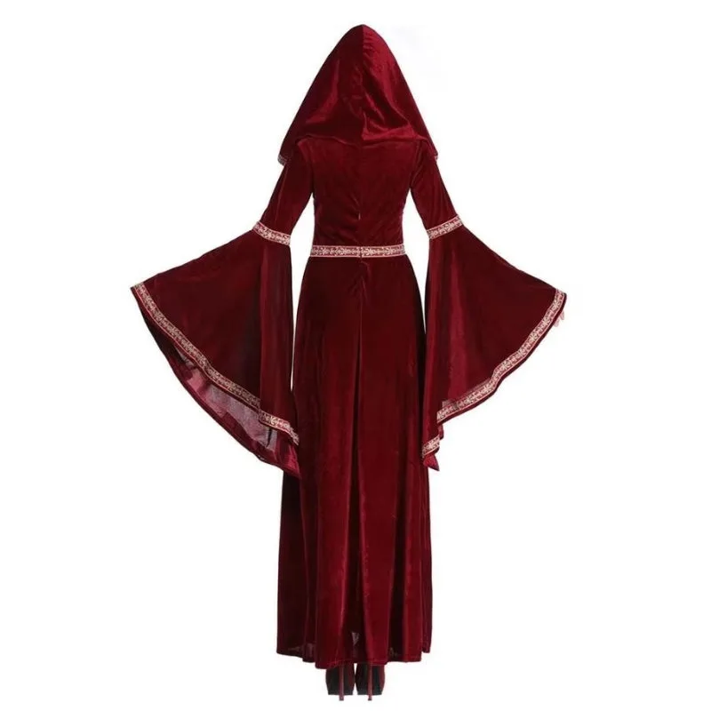View 3 — Medieval steampunk dress — elven