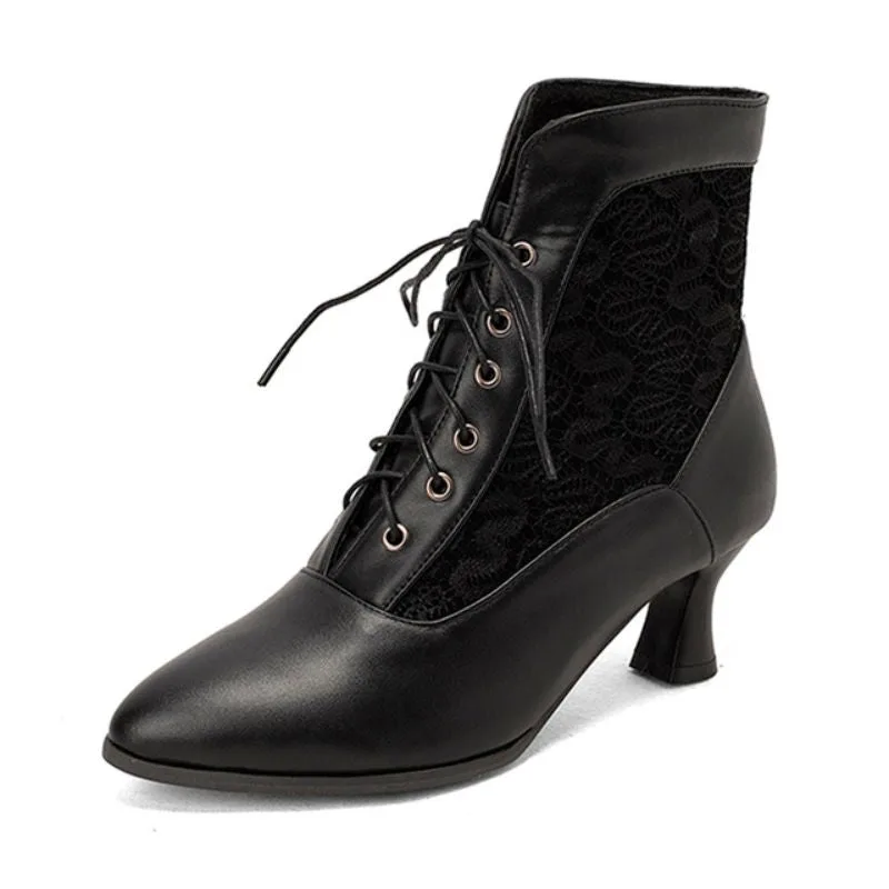 Steampunk ankle boots — Edwardian