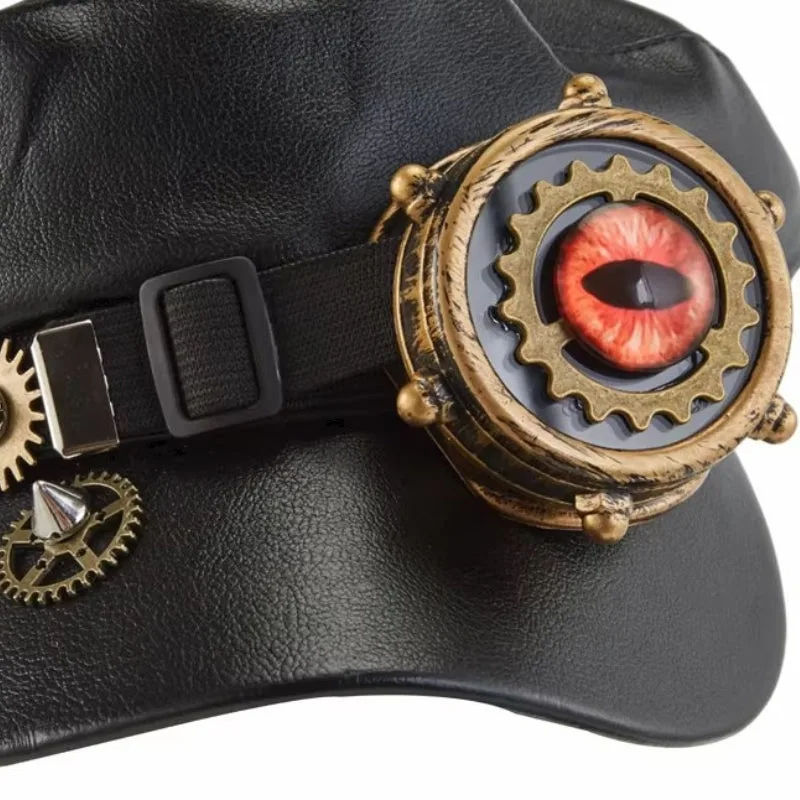 View 6 — Men’s steampunk cap
