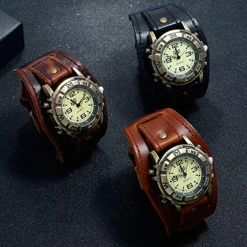 View 5 — Men’s steampunk watch — bracelet