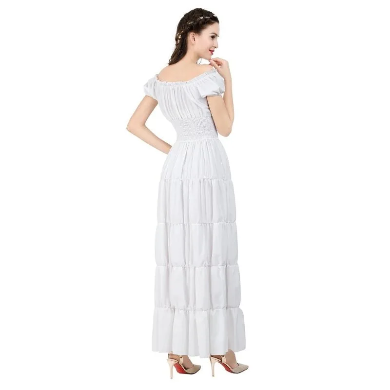 View 4 — Steampunk dress — white