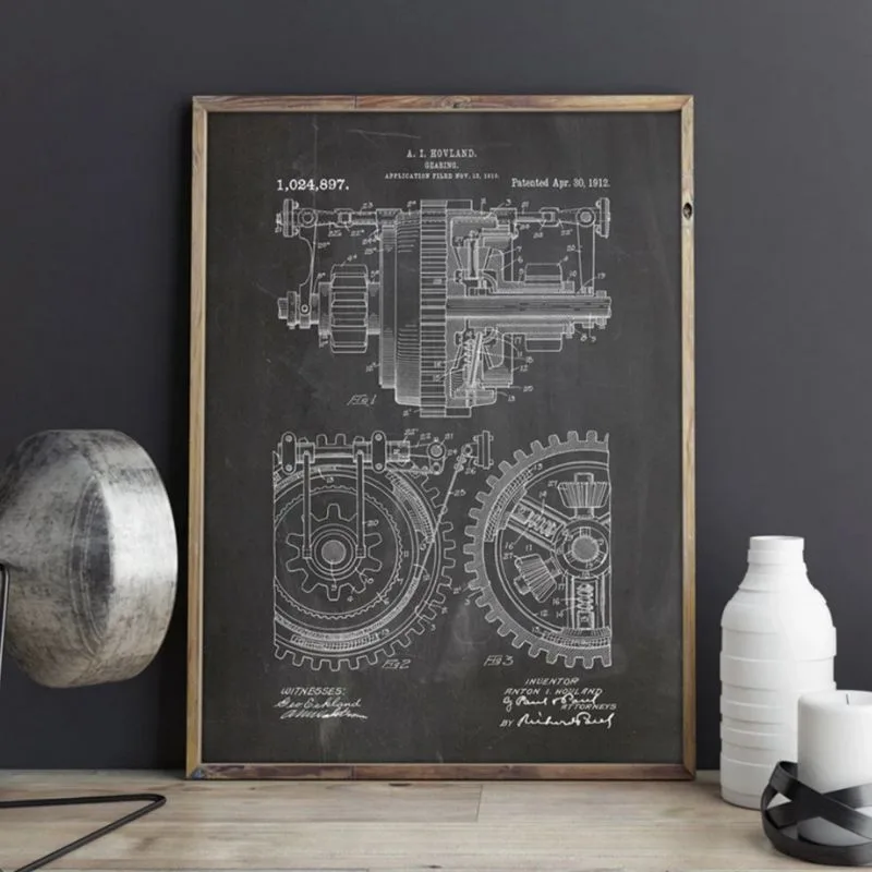 View 3 — Steampunk wall art — Design cog