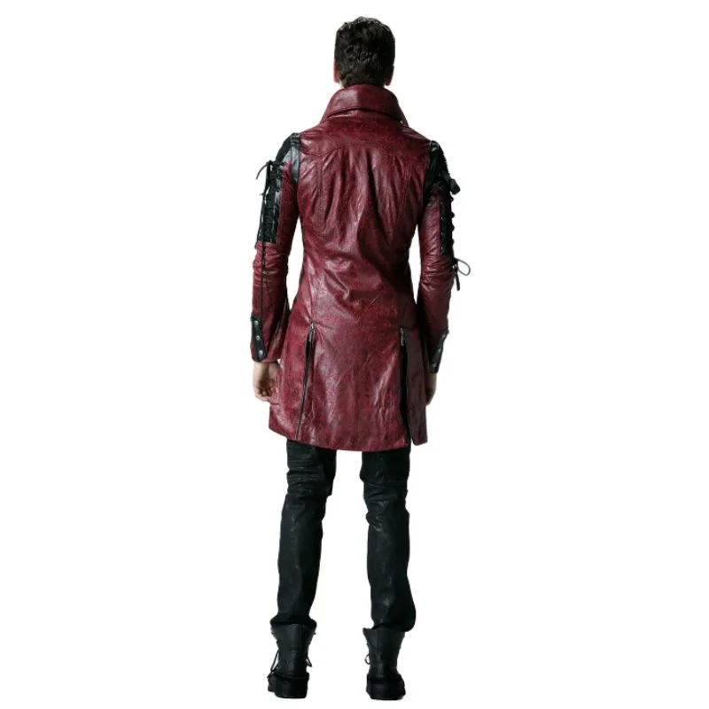 View 7 — Gothic steampunk coat — long