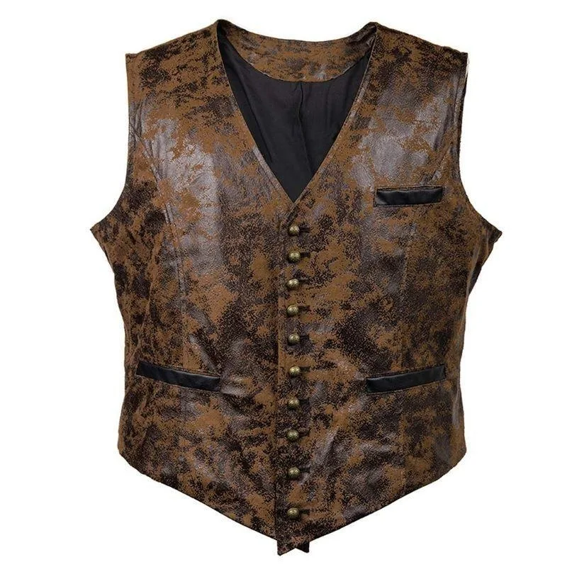 View 4 — Steampunk waistcoat — aged