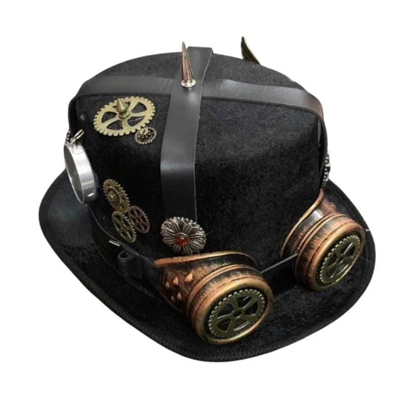 Steampunk hat — customised