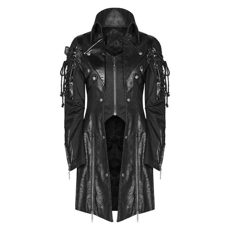 View 2 — Gothic steampunk coat — long