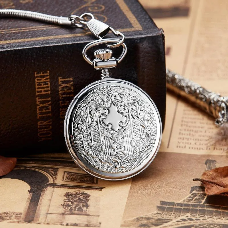 View 2 — Steampunk pocket watch — numerals Arabic