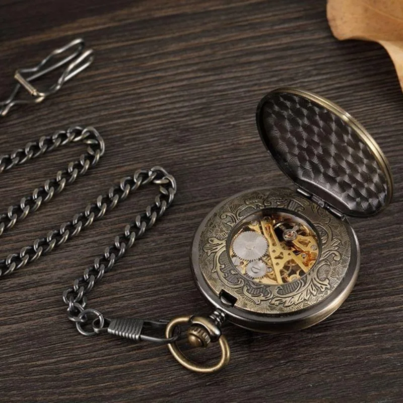 View 3 — Vintage-style steampunk pocket watch — Ref. 6597489492053
